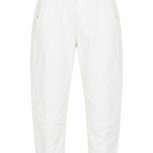 Zara Womens White Cotton Mom Jeans Size 4 L25 in Regular Zip