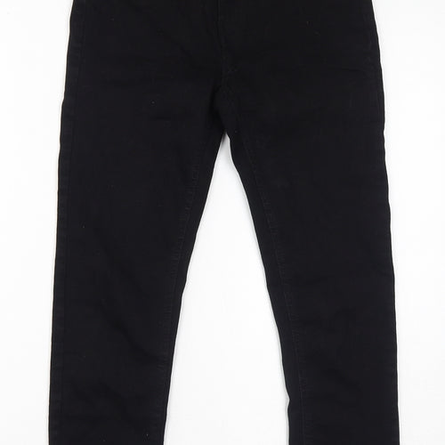 365 Denim Womens Black Cotton Skinny Jeans Size 8 L26 in Regular Zip