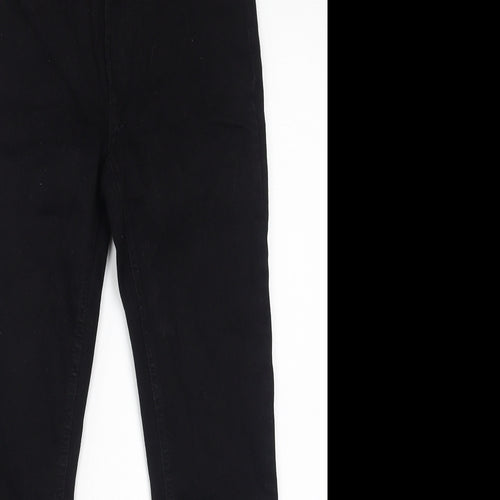 365 Denim Womens Black Cotton Skinny Jeans Size 8 L26 in Regular Zip