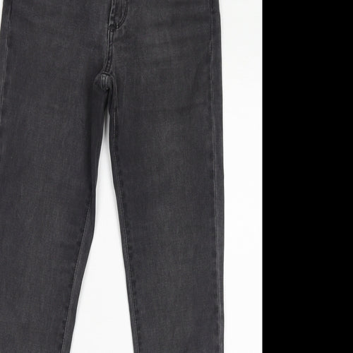 James Jeans Womens Grey Cotton Skinny Jeans Size 28 in L28 in Regular Zip