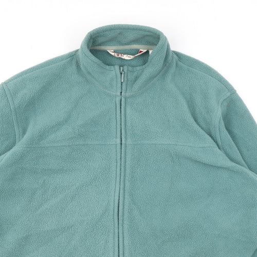 EWM Womens Green Jacket Size M Zip
