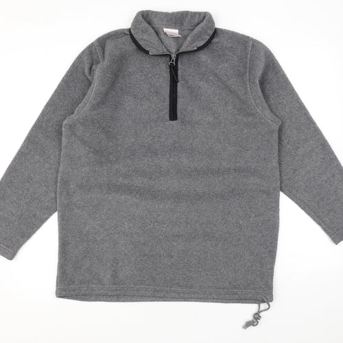 Mackays Mens Grey Polyester Pullover Sweatshirt Size S