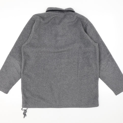 Mackays Mens Grey Polyester Pullover Sweatshirt Size S