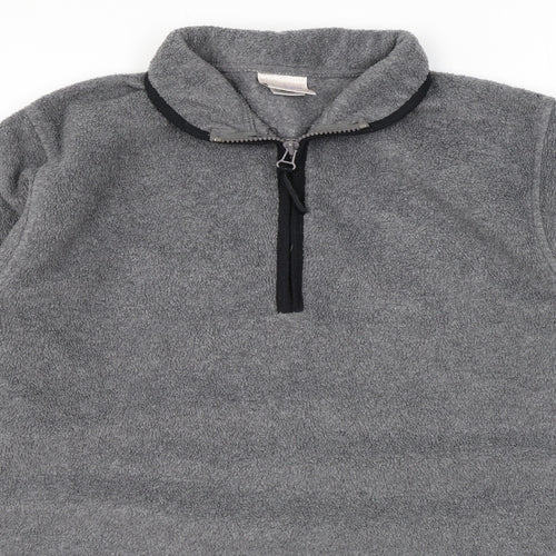 Mackays Mens Grey Polyester Pullover Sweatshirt Size S