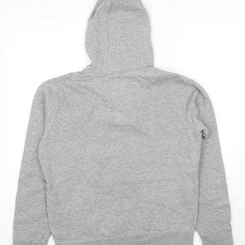 Burton Mens Grey Cotton Pullover Hoodie Size M