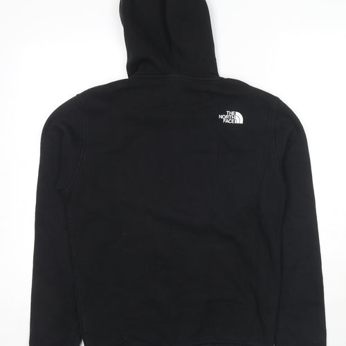 The North Face Mens Black Cotton Pullover Hoodie Size S - Logo