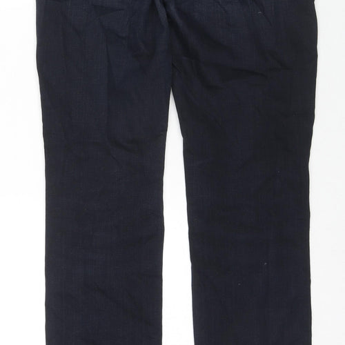 7 For All Mankind Womens Blue Cotton Skinny Jeans Size 30 in L33 in Regular Zip
