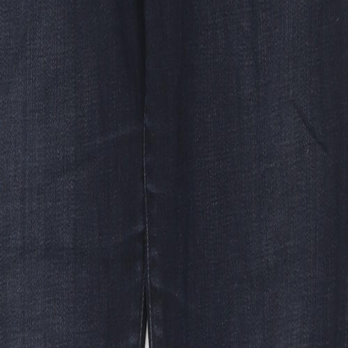 7 For All Mankind Womens Blue Cotton Skinny Jeans Size 30 in L33 in Regular Zip