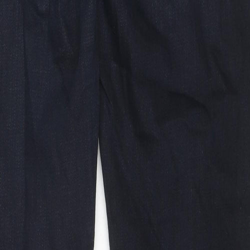 7 For All Mankind Womens Blue Cotton Skinny Jeans Size 30 in L33 in Regular Zip