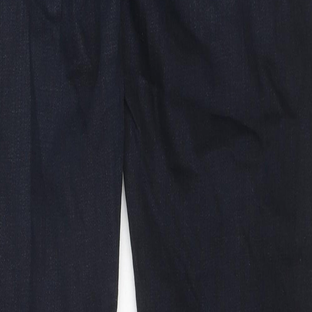 7 For All Mankind Womens Blue Cotton Skinny Jeans Size 30 in L33 in Regular Zip
