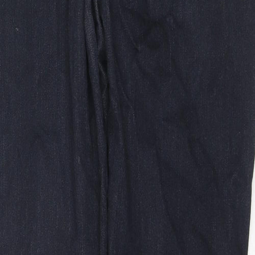 TU Womens Blue Cotton Skinny Jeans Size 20 L30 in Regular Zip
