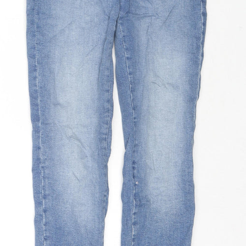 Noisy may Womens Blue Cotton Skinny Jeans Size 25 in L32 in Regular Zip