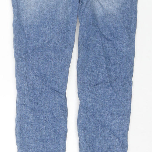 Noisy may Womens Blue Cotton Skinny Jeans Size 25 in L32 in Regular Zip