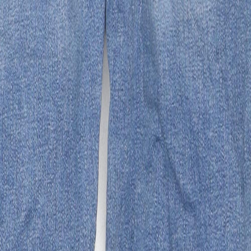 Noisy may Womens Blue Cotton Skinny Jeans Size 25 in L32 in Regular Zip