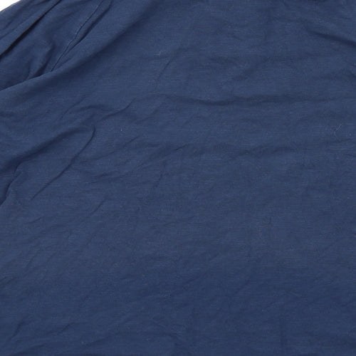 NEXT Boys Blue Cotton Basic T-Shirt Size 12 Years Round Neck Pullover