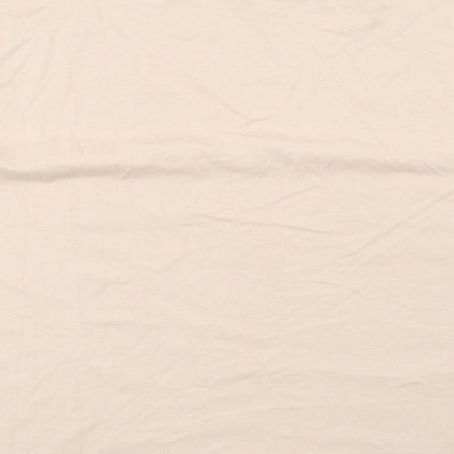 ASOS Mens Beige Cotton T-Shirt Size M Round Neck