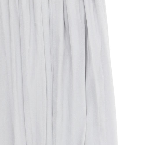 Little Mistress Womens Grey Polyester Maxi Size 12 Round Neck Pullover
