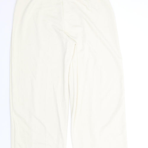 Marks and Spencer Womens Ivory Polyethylene Trousers Size 20 L30 in Regular