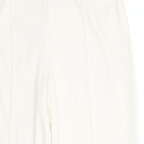Marks and Spencer Womens Ivory Polyethylene Trousers Size 20 L30 in Regular