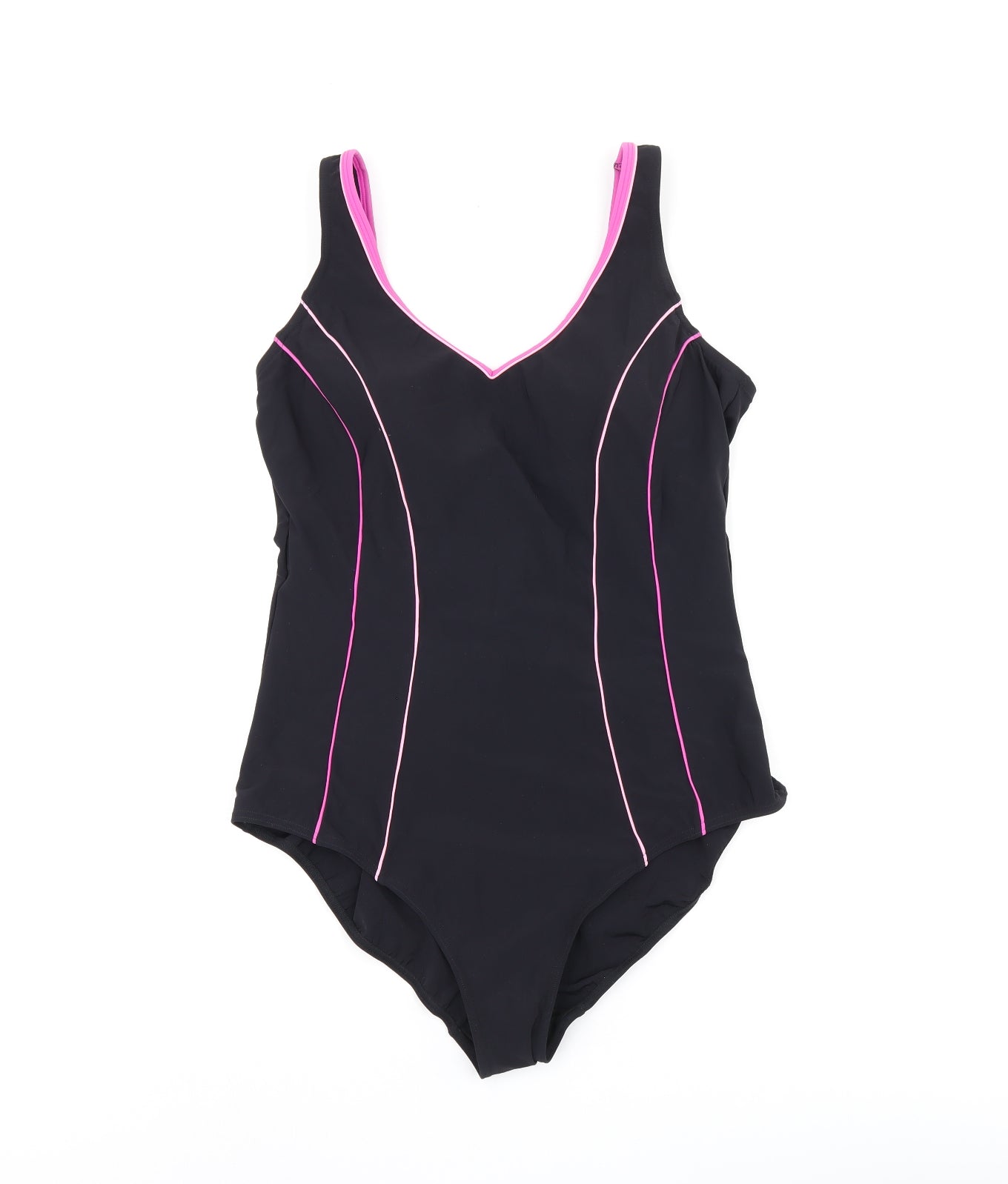Debenhams Womens Black Polyamide One Piece Size 18