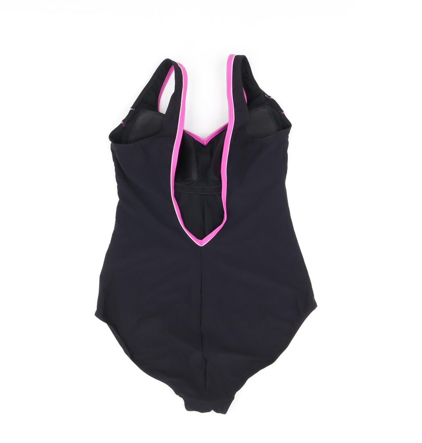 Debenhams Womens Black Polyamide One Piece Size 18