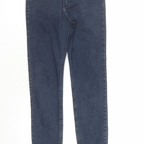 Zara Womens Blue Polyester Skinny Jeans Size 26 in L28 in Regular Zip