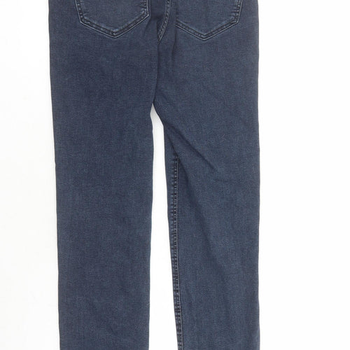 Zara Womens Blue Polyester Skinny Jeans Size 26 in L28 in Regular Zip
