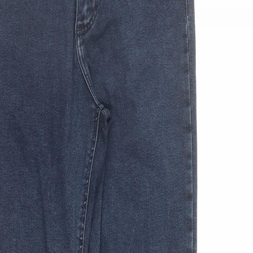Zara Womens Blue Polyester Skinny Jeans Size 26 in L28 in Regular Zip