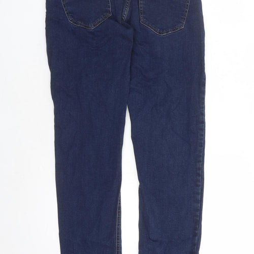 Denim & Co. Mens Blue Cotton Straight Jeans Size 30 in L30 in Slim Button