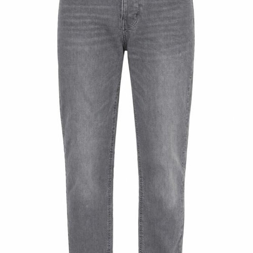 Denim & Co. Mens Grey Cotton Straight Jeans Size 30 in L29 in Regular Button