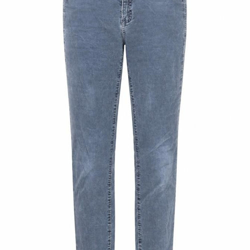 Gap Womens Blue Cotton Trousers Size 28 in L29 in Regular Zip