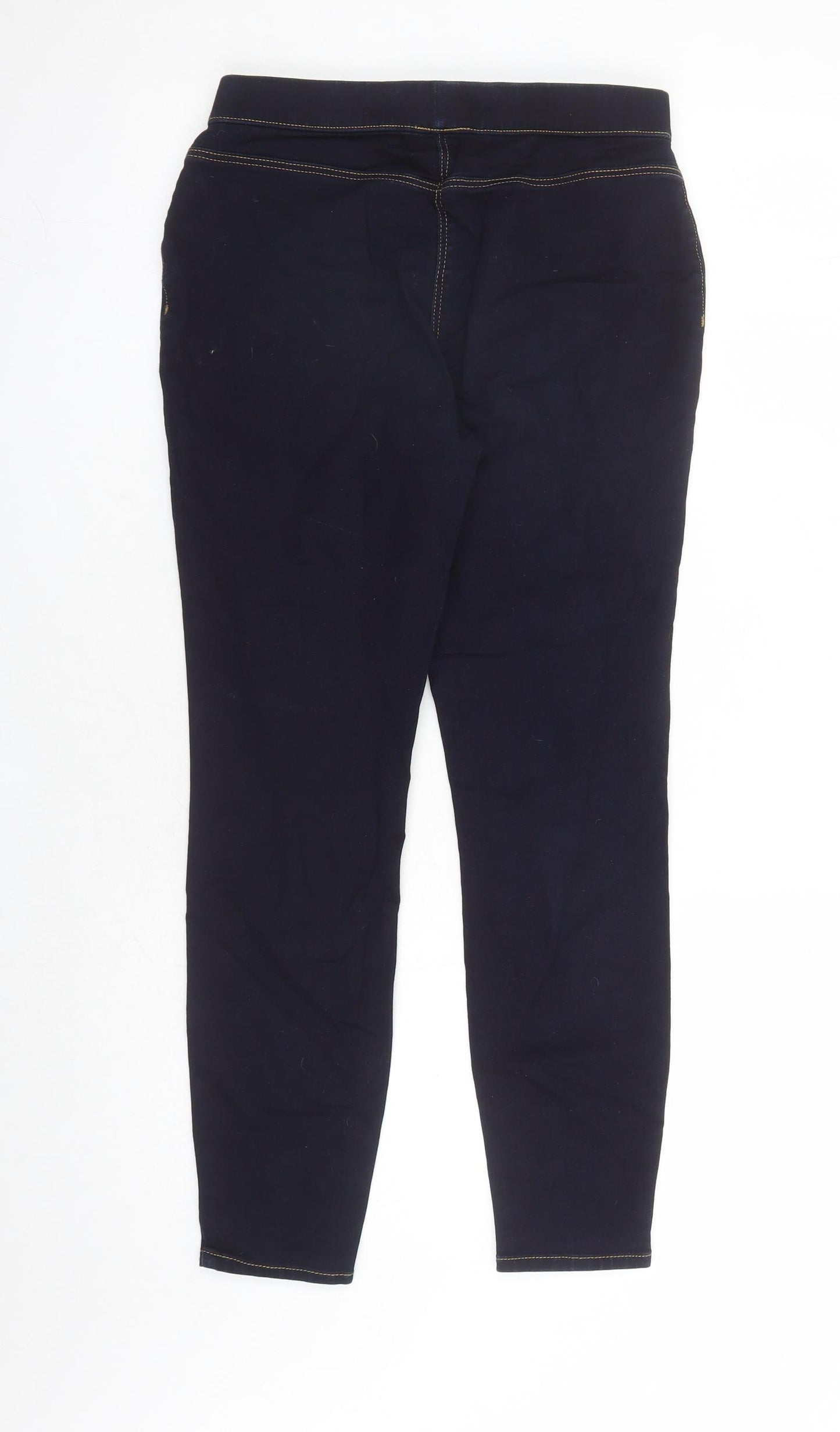 George Girls Blue Cotton Jegging Jeans Size 12-13 Years L25 in Regular - Stretch
