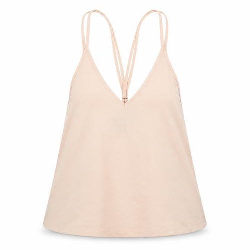 Topshop Womens Pink Polyester Camisole Tank Size 8 V-Neck - Strappy