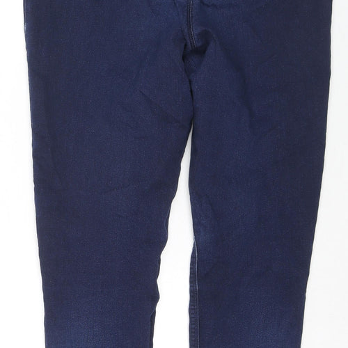 Papaya Womens Blue Cotton Jegging Jeans Size 10 L26 in Regular