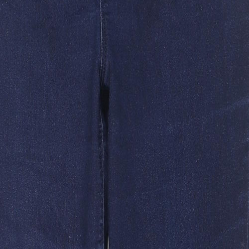 Papaya Womens Blue Cotton Jegging Jeans Size 10 L26 in Regular