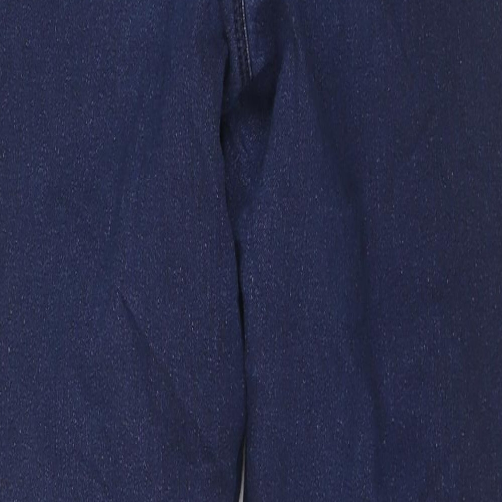 Papaya Womens Blue Cotton Jegging Jeans Size 10 L26 in Regular