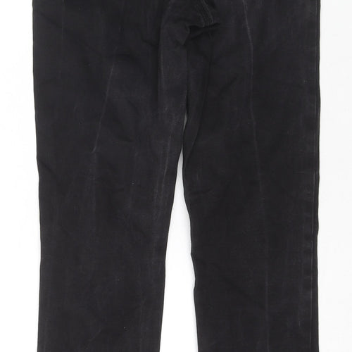 Denim & Co. Womens Black Cotton Skinny Jeans Size 12 L28 in Regular Zip