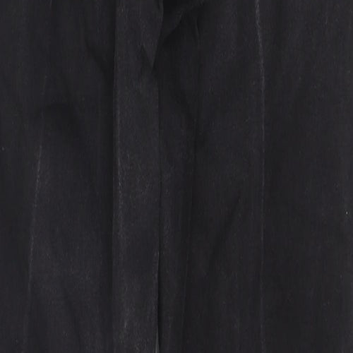 Denim & Co. Womens Black Cotton Skinny Jeans Size 12 L28 in Regular Zip