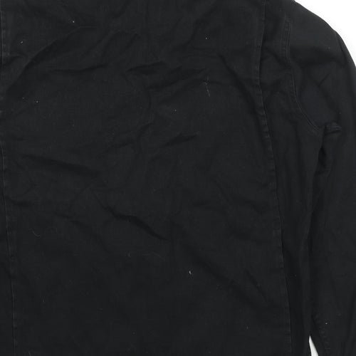 Dr. Martens Mens Black Jacket Size M Button