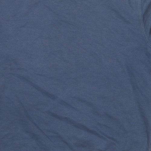 DC Shoes Mens Blue Cotton Pullover Sweatshirt Size M
