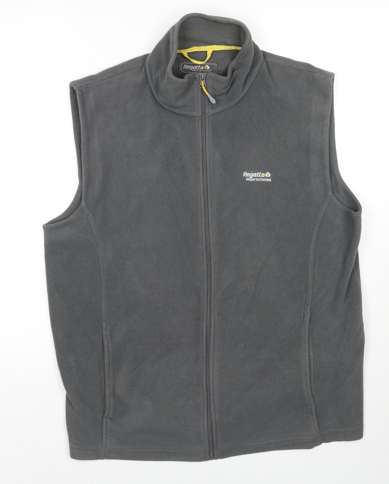 Regatta Mens Grey Gilet Waistcoat Size L Zip