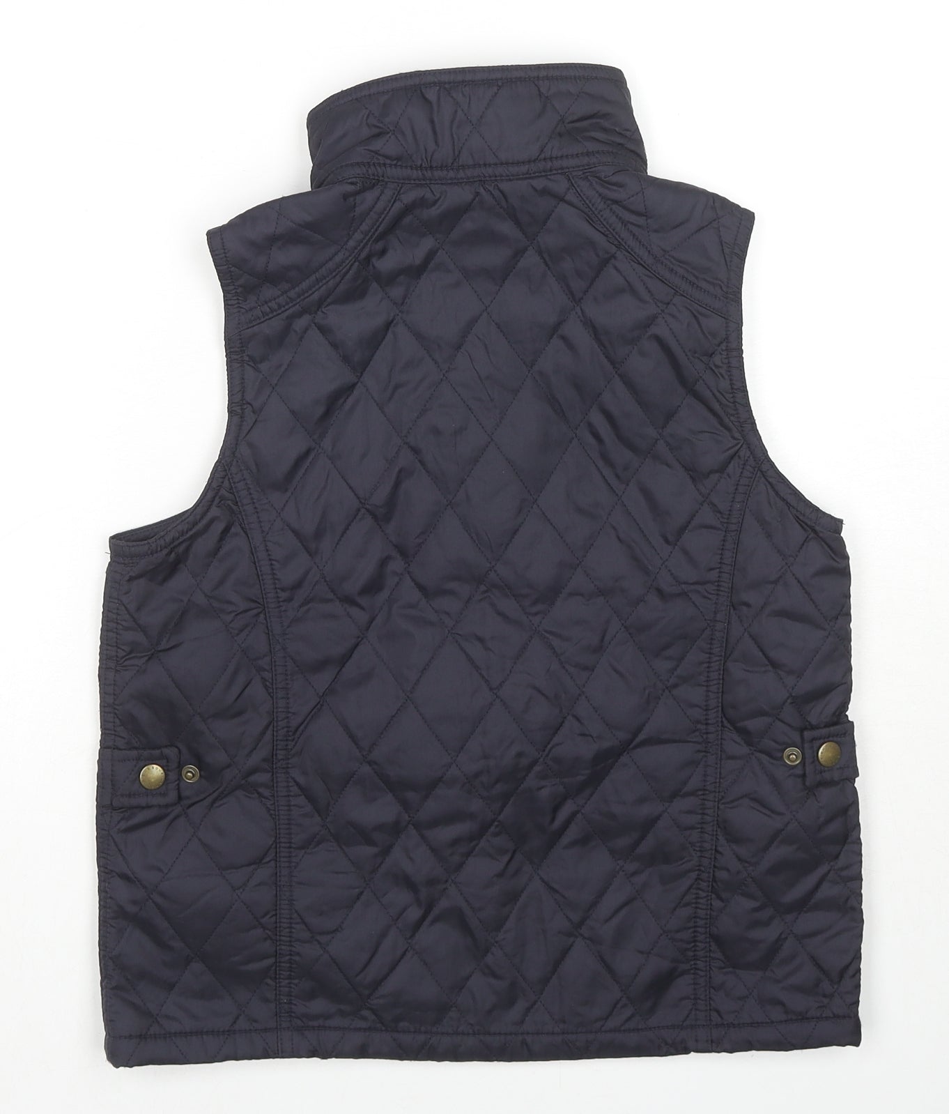 Barbour Boys Blue Gilet Waistcoat Size 10-11 Years Zip