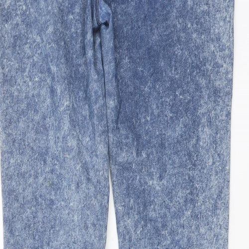 Denim & Co. Womens Blue Cotton Jegging Jeans Size 8 L28 in Regular