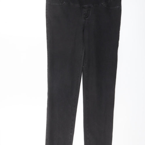 H&M Womens Grey Cotton Jegging Jeans Size S L28 in Regular