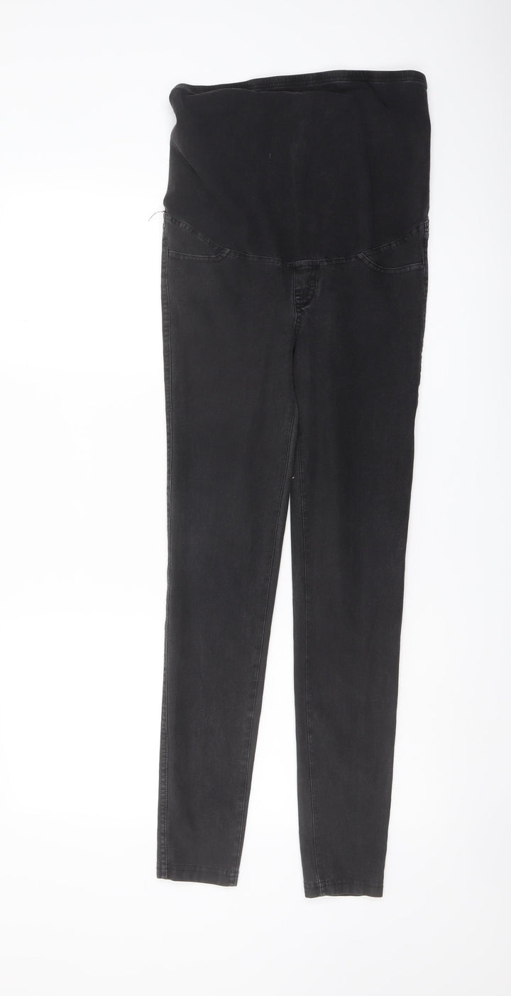 H&M Womens Grey Cotton Jegging Jeans Size S L28 in Regular