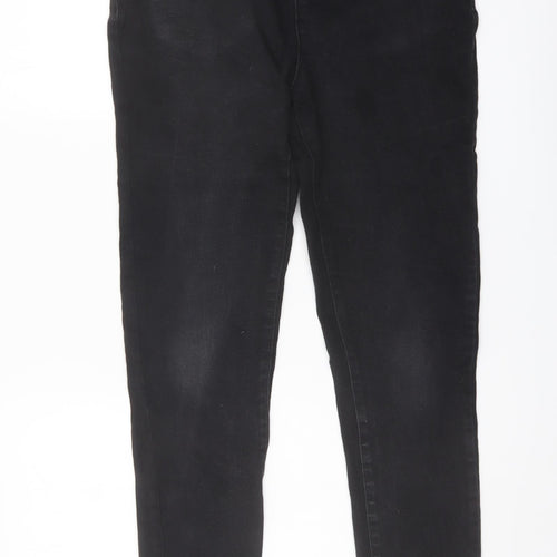 365 Denim Womens Black Cotton Jegging Jeans Size 12 L27 in Regular