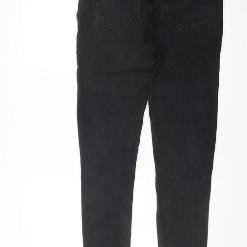 365 Denim Womens Black Cotton Jegging Jeans Size 12 L27 in Regular