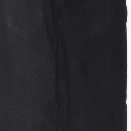365 Denim Womens Black Cotton Jegging Jeans Size 12 L27 in Regular