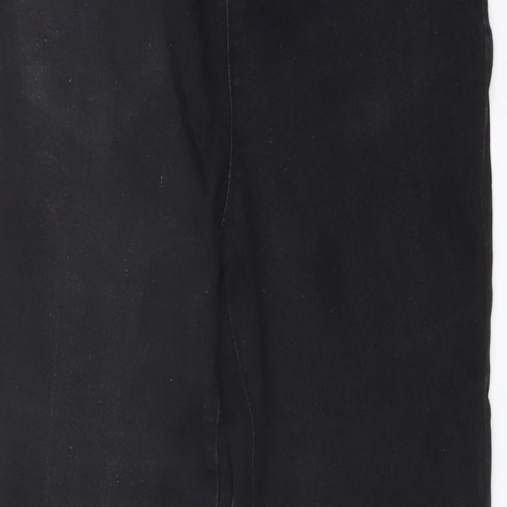 365 Denim Womens Black Cotton Jegging Jeans Size 12 L27 in Regular