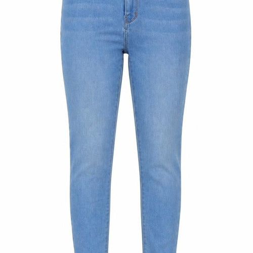 Denim & Co. Womens Blue Cotton Jegging Jeans Size 6 L28 in Regular Button